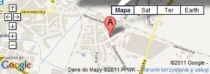 Adres apteki Bursztynowej w Wągrowcu - mapa dojazdu