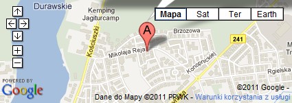 Adres apteki Cysterskiej w Wągrowcu - mapa dojazdu