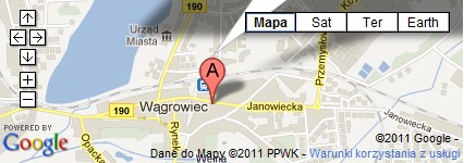Adres apteki Eskulap w Wągrowcu - mapa dojazdu