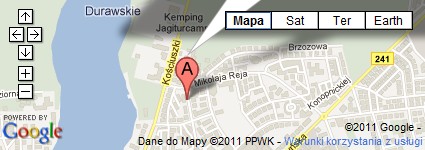 Adres apteki Pod Wagą w Wągrowcu - mapa dojazdu