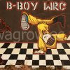 B-Boy WRC na graffiti znajdującym się na os. Wschód