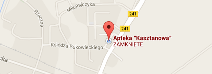 Lokalizacja Apteki Kasztanowej
