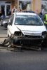 Ul. Głogowska w Poznaniu wypadek Citroena C3
